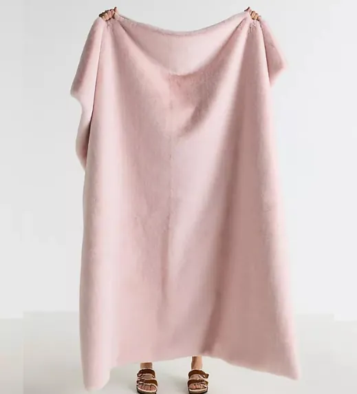 The Sophie Faux Fur Throw Blanket